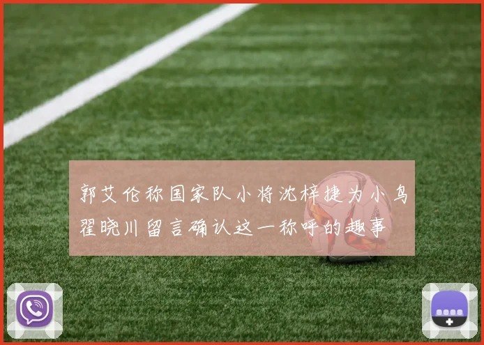 郭艾伦称国家队小将沈梓捷为小鸟翟晓川留言确认这一称呼的趣事